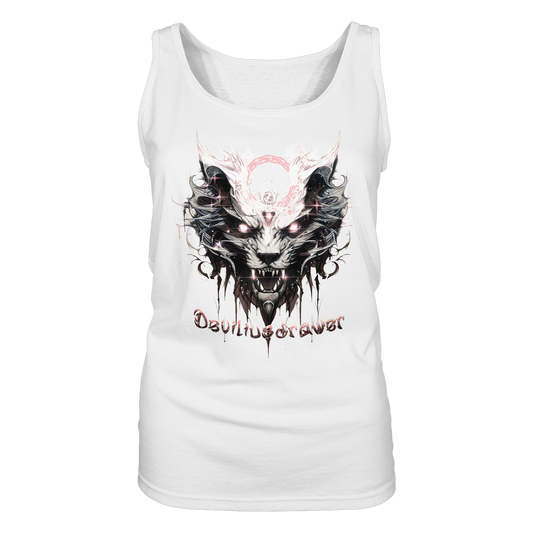 Deviliusdrawer Demonic Glow Cat - Ladies Tank-Top