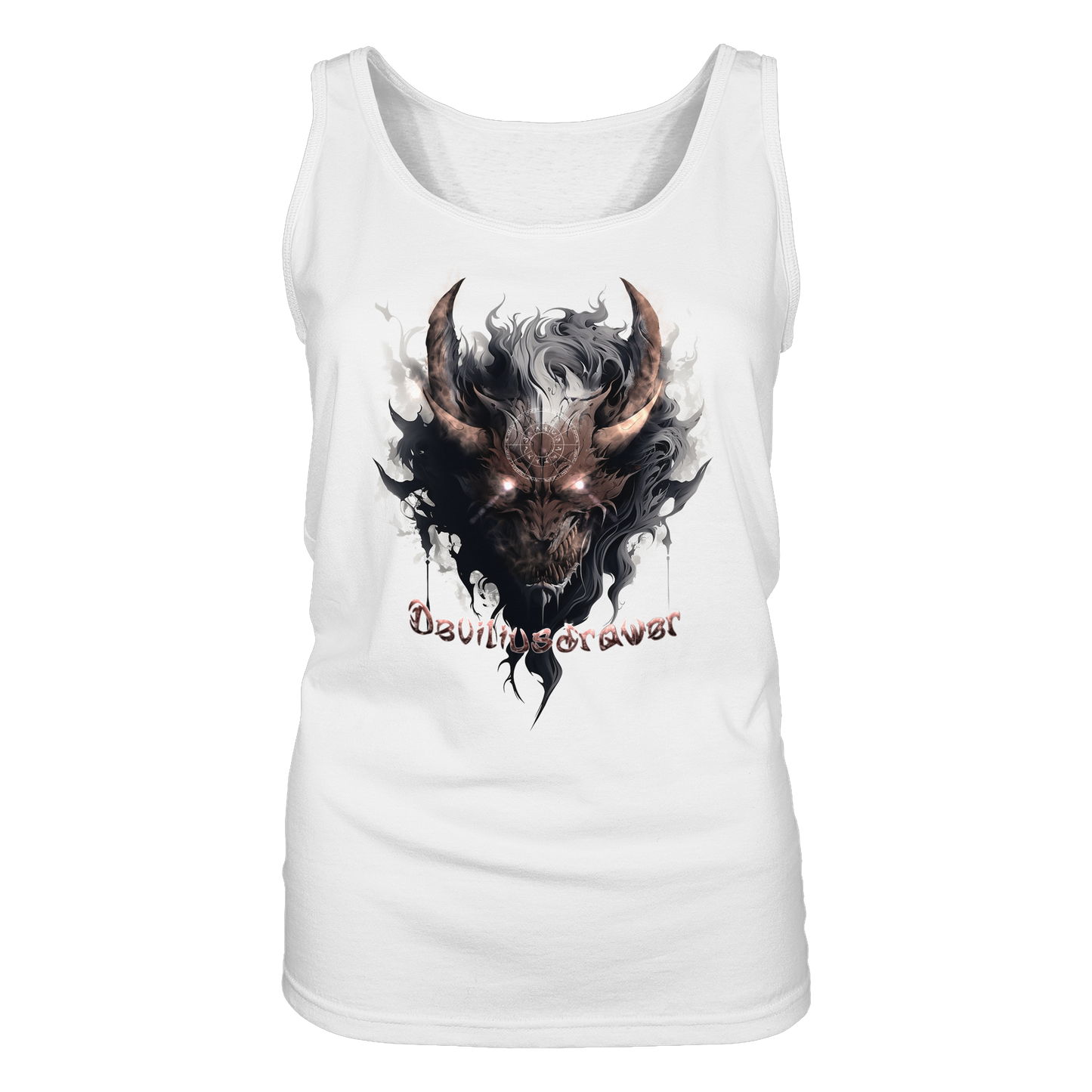 Deviliusdrawer Magic Redeyed Demon - Ladies Tank-Top