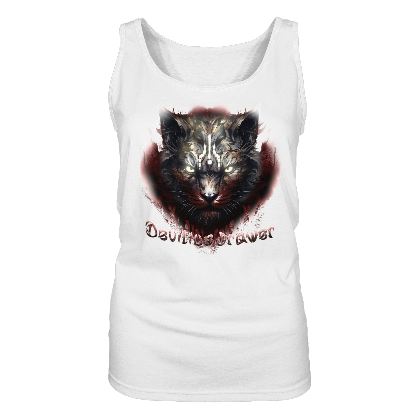 Deviliusdrawer Angry Badass - Ladies Tank-Top