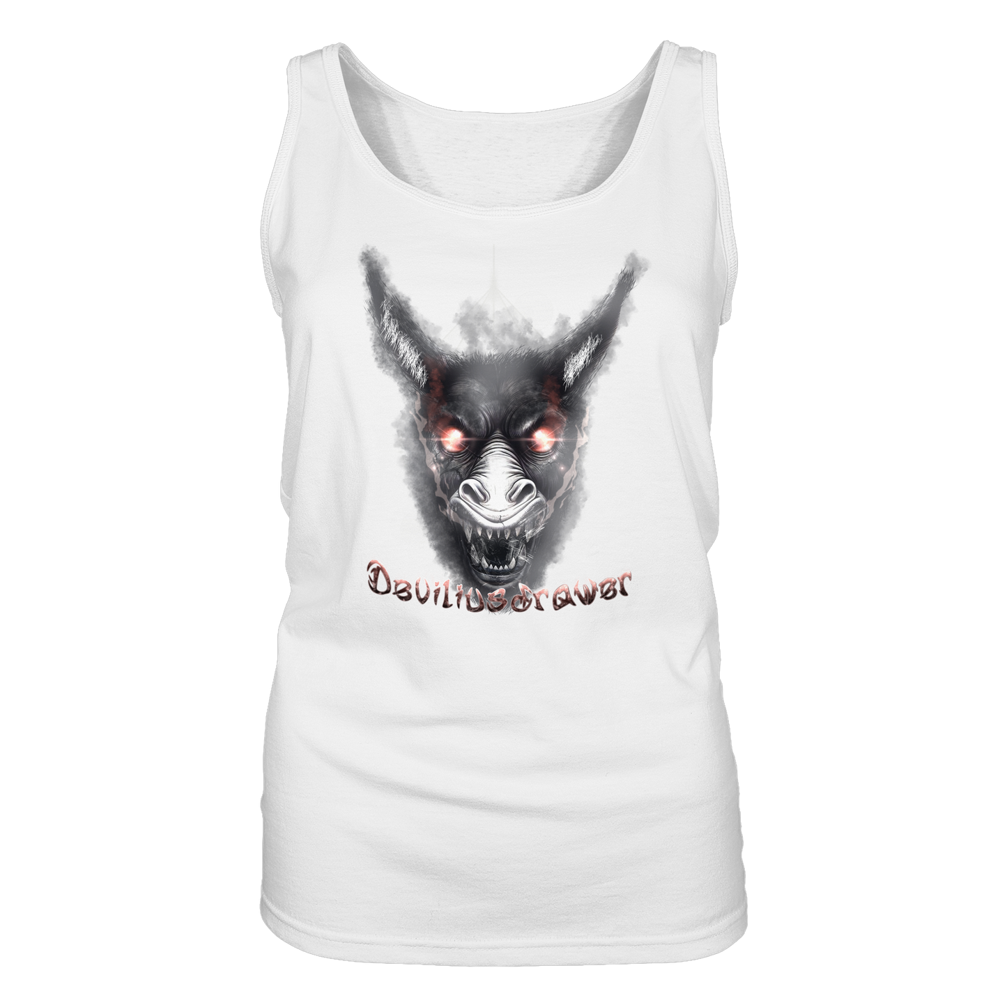 Deviliusdrawer Evil Donkey - Ladies Tank-Top