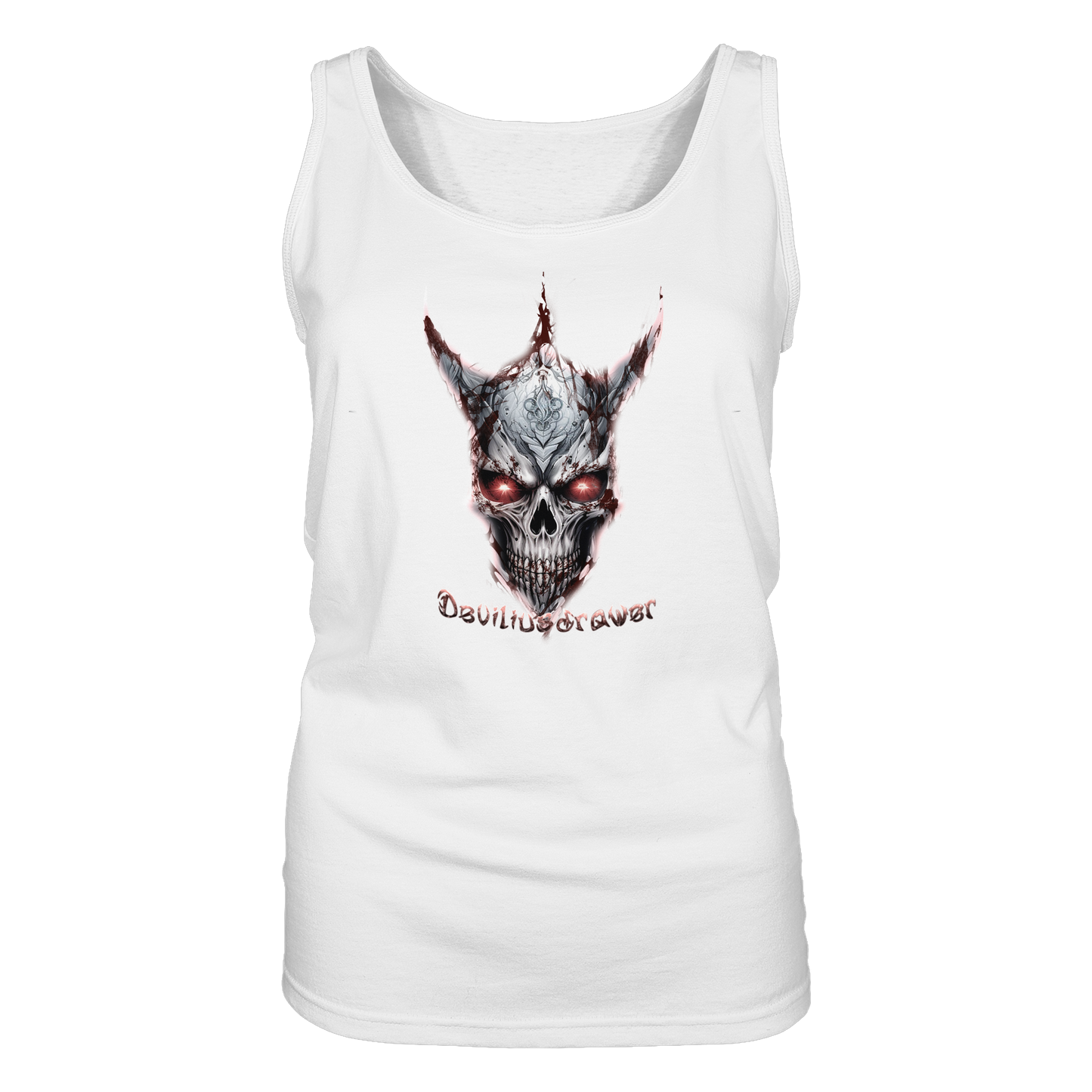 Deviliusdrawer Bloody Skeleton - Ladies Tank-Top