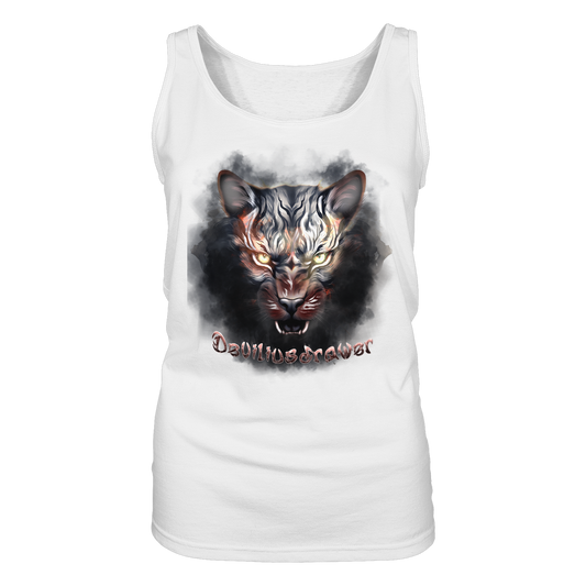 Deviliusdrawer Smoke Tiger - Ladies Tank-Top