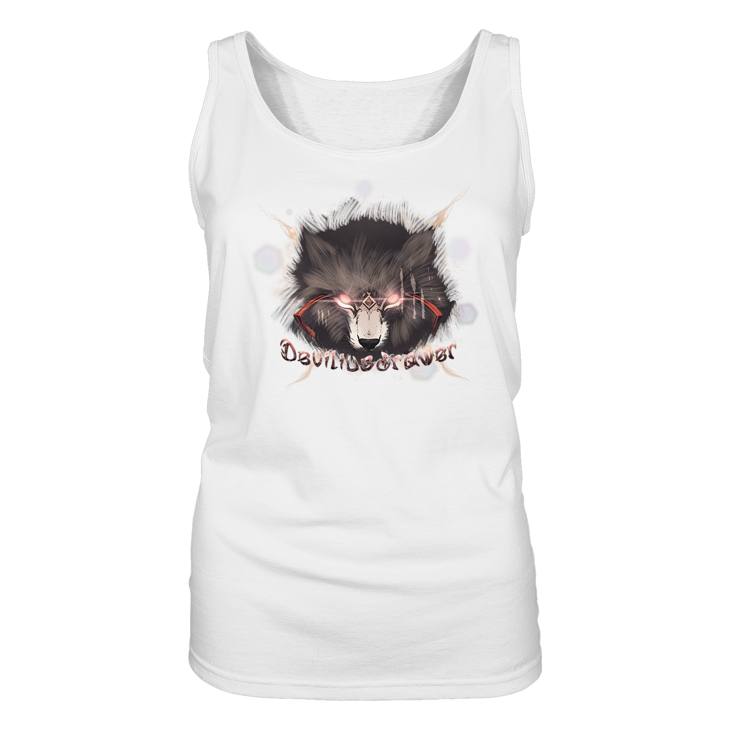 Deviliusdrawer Sparking Wolf - Ladies Tank-Top