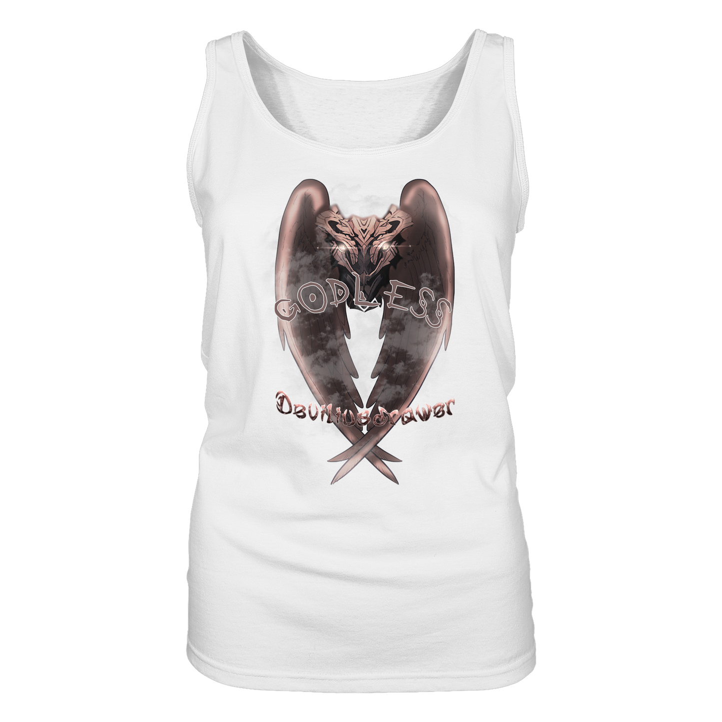 Deviliusdrawer Godless Owl - Ladies Tank-Top
