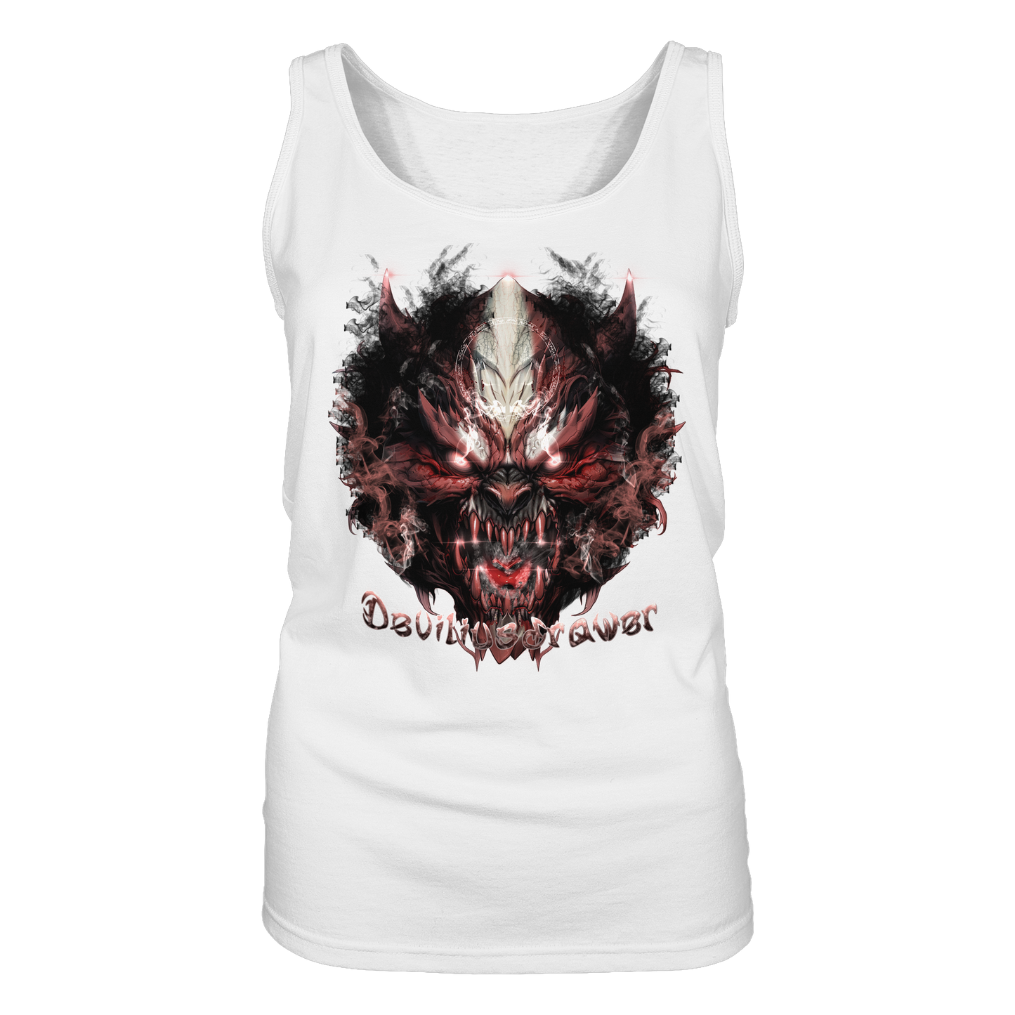 Deviliusdrawer Bloody Demon Vampire - Ladies Tank-Top