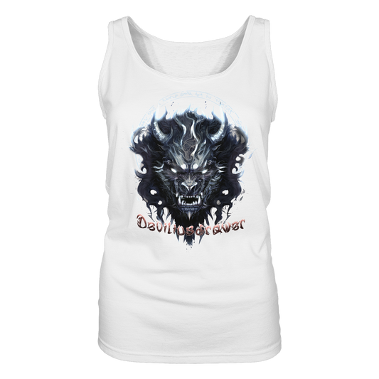 Deviliusdrawer Dark Wolf Mask - Ladies Tank-Top