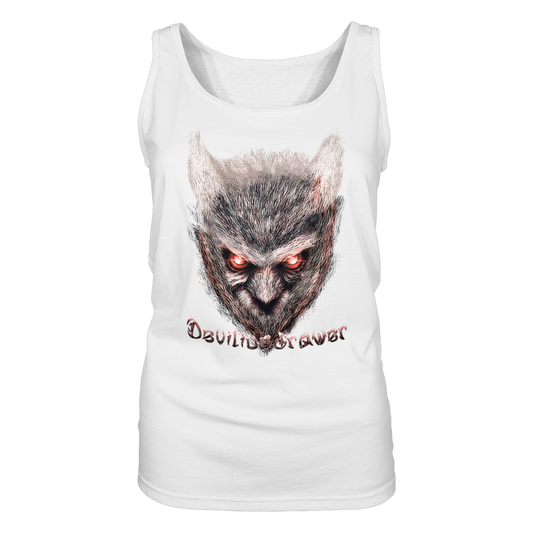 Deviliusdrawer Red Eyed Owl - Ladies Tank-Top