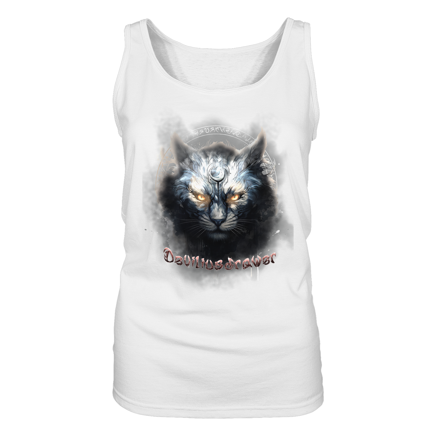 Deviliusdrawer Mysthic Cat - Ladies Tank-Top