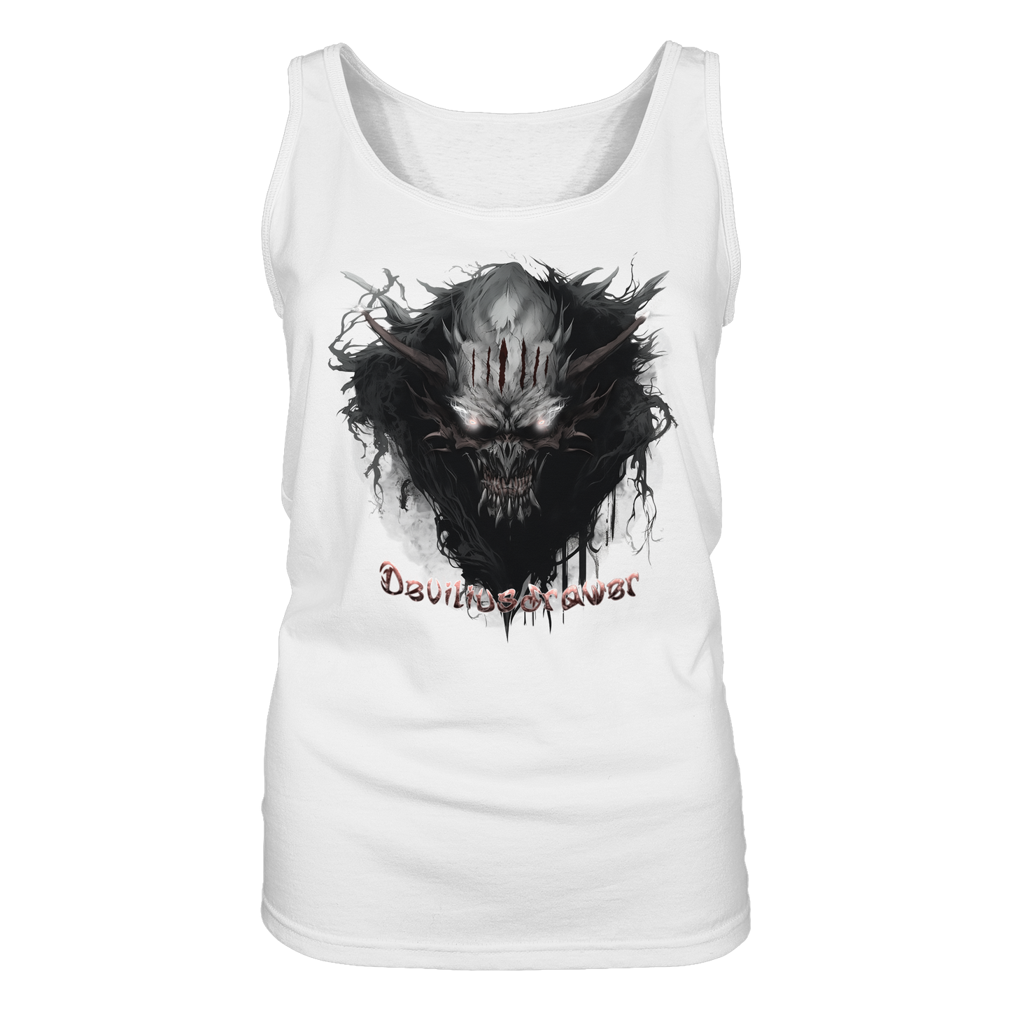 Deviliusdrawer Dark Smoke Demon - Ladies Tank-Top