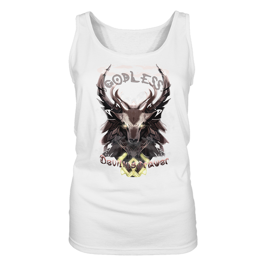 Deviliusdrawer Godless Deer - Ladies Tank-Top