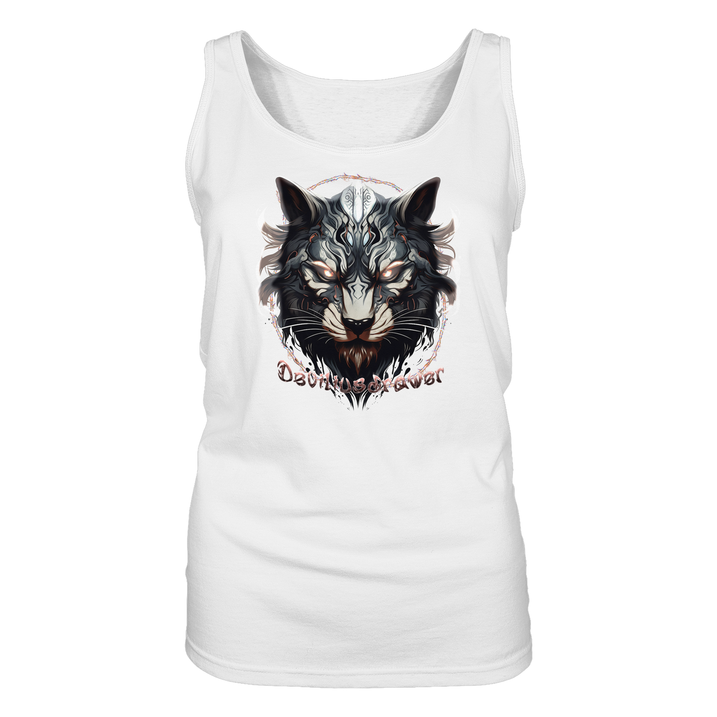 Deviliusdrawer Wolfcat - Ladies Tank-Top