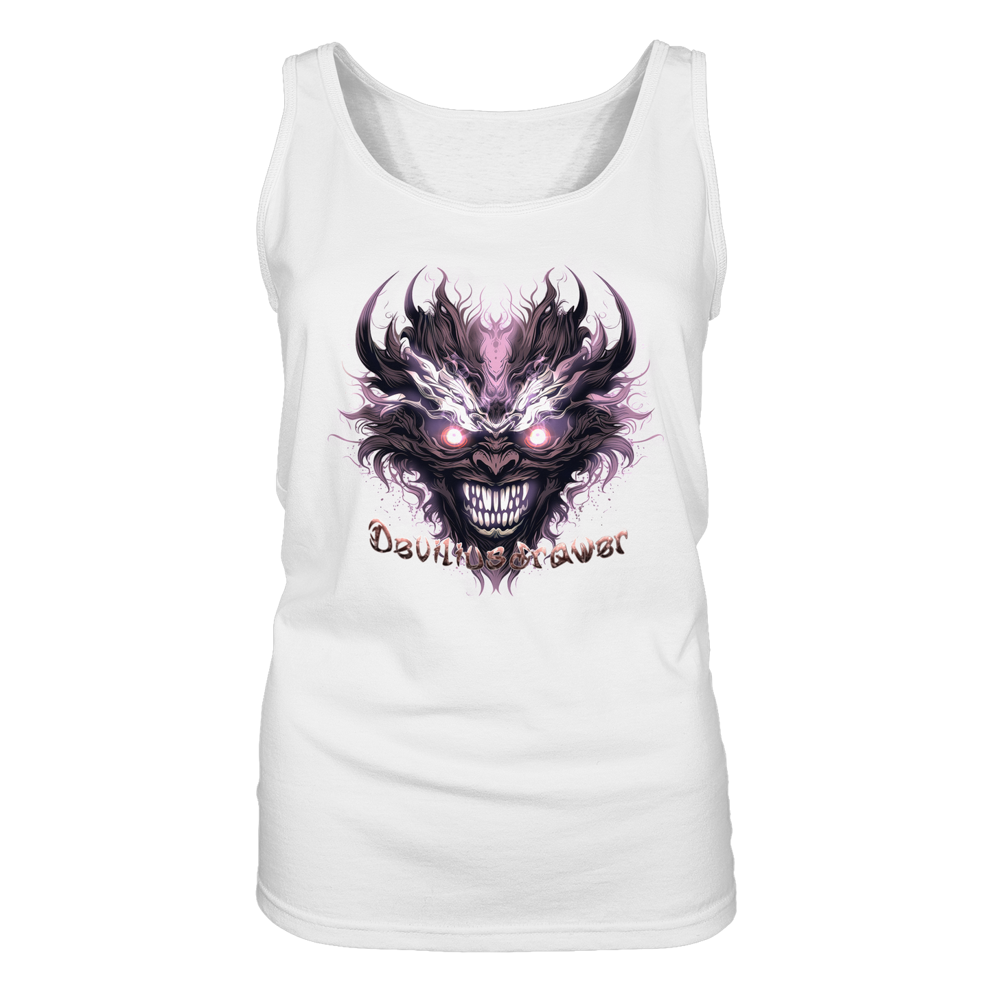 Deviliusdrawer Crazy Mask - Ladies Tank-Top