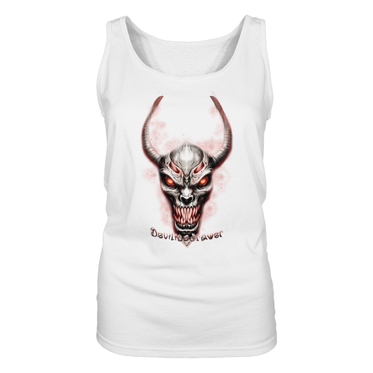 Deviliusdrawer Red Eyed Skeleton - Ladies Tank-Top