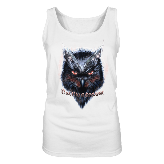 Deviliusdrawer Fire Owl - Ladies Tank-Top