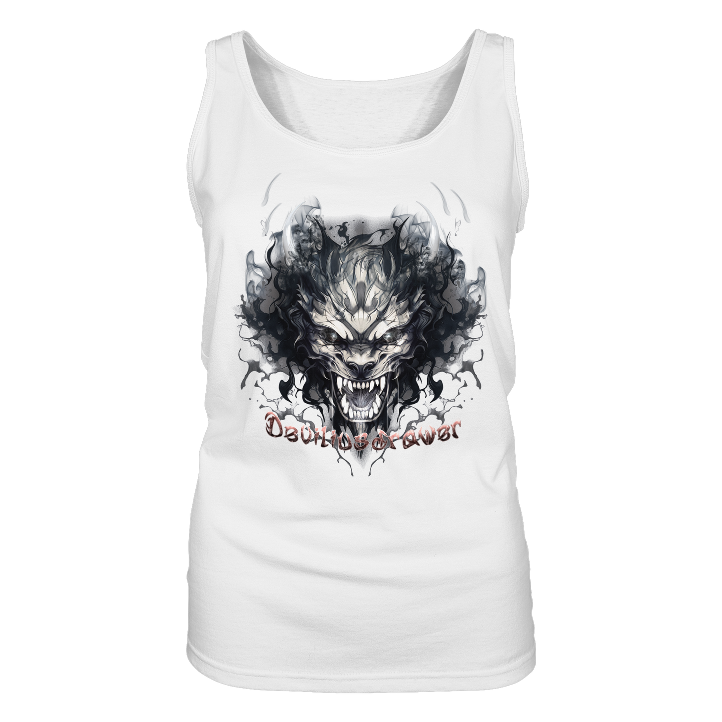 Deviliusdrawer Smoke Beast - Ladies Tank-Top