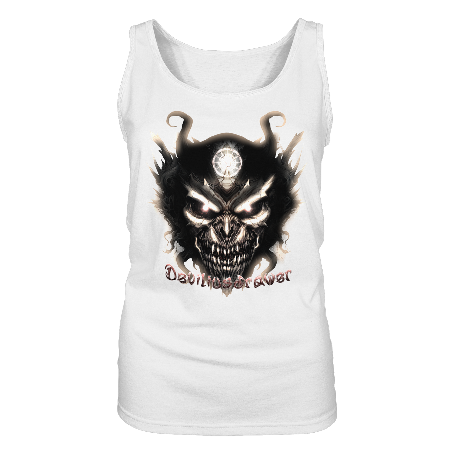 Deviliusdrawer Dark Devil - Ladies Tank-Top