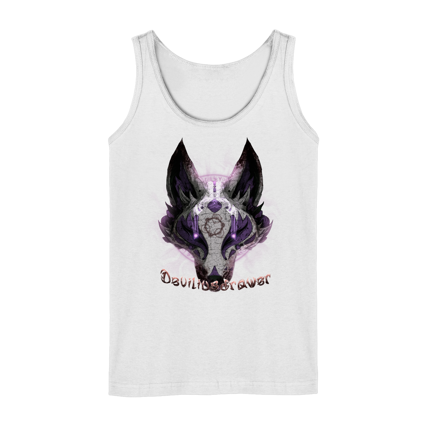 Deviliusdrawer Dark Kitsune - Ladies Tank-Top