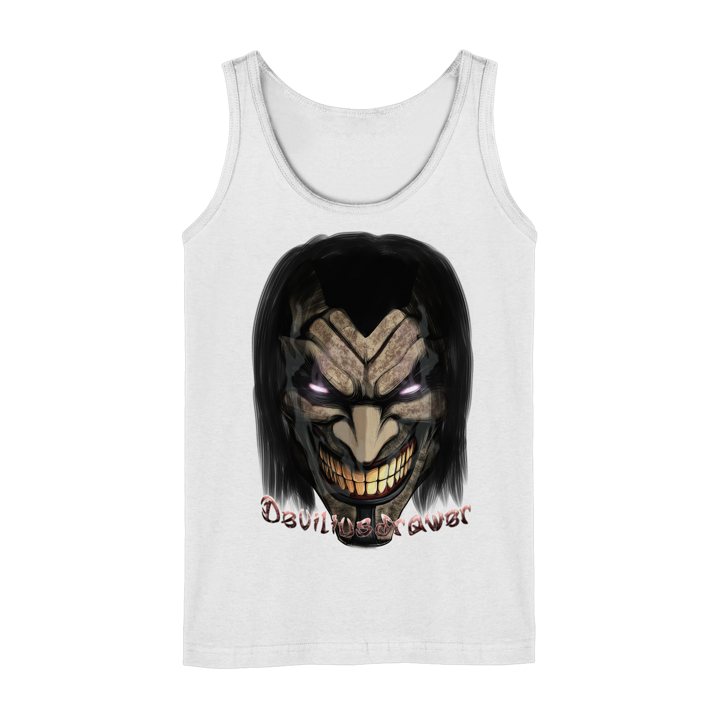 Deviliusdrawer Smiling Devil - Ladies Tank-Top