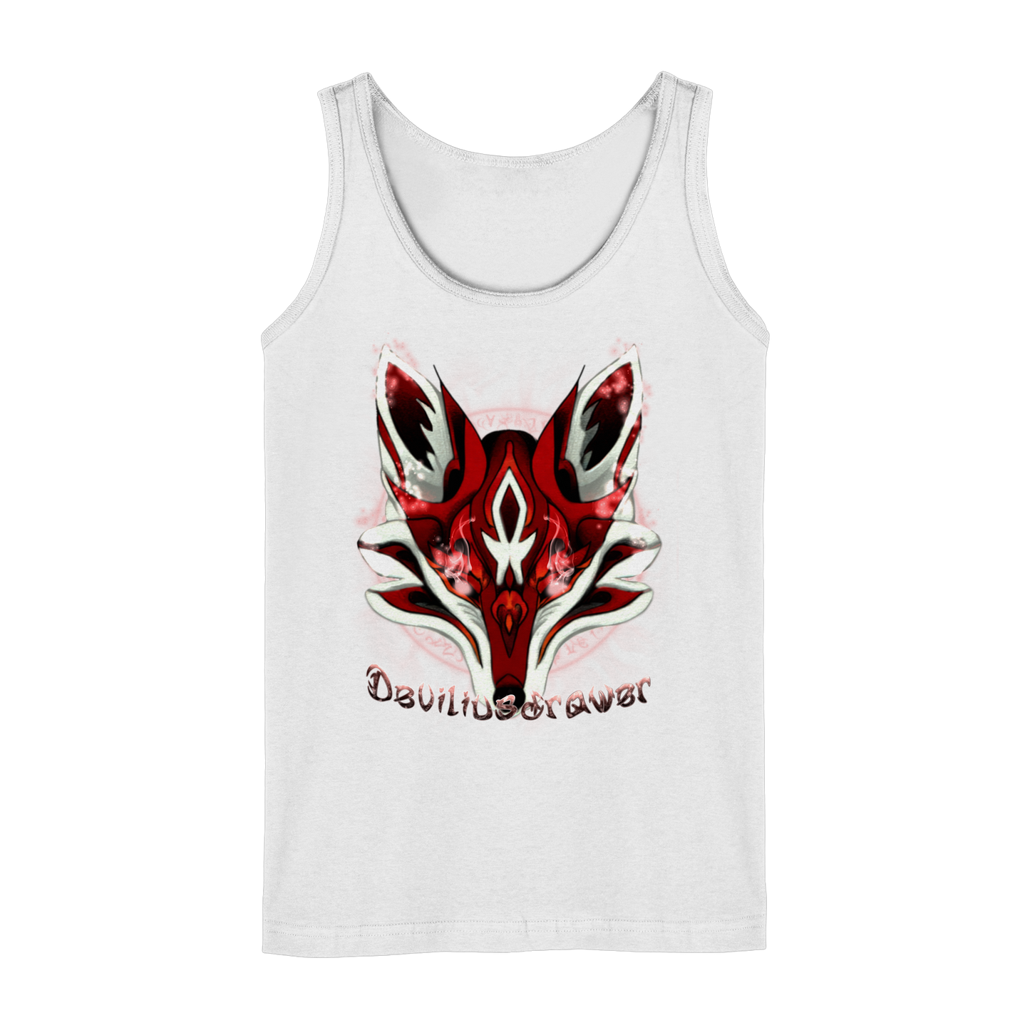 Deviliusdrawer Red Eyed Fox - Ladies Tank-Top