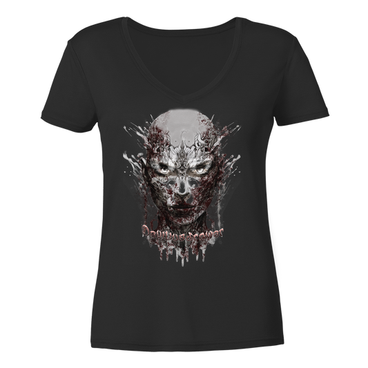 Deviliusdrawer Mechanic Girl - Ladies V-Neck Shirt
