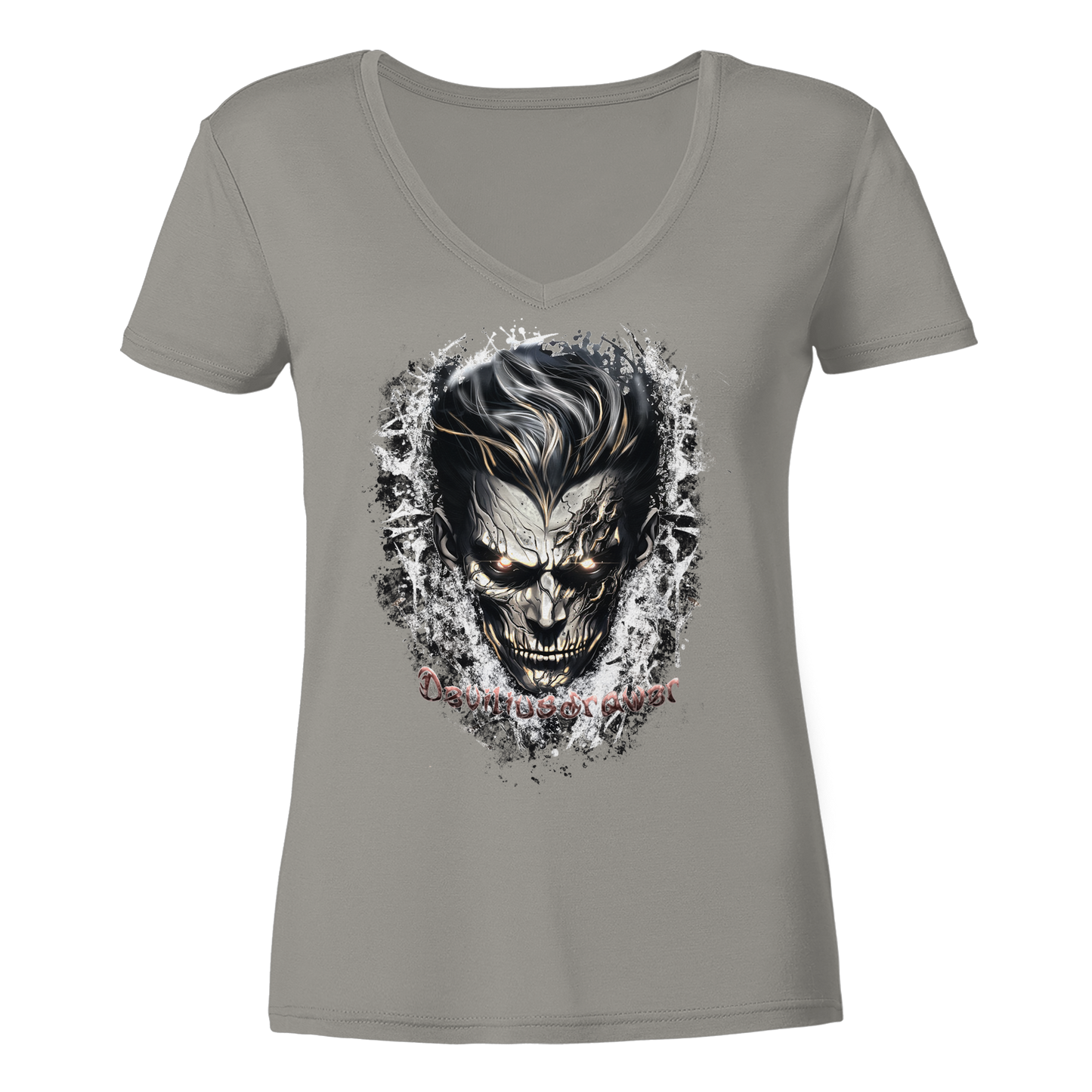 Deviliusdrawer Mechanic Men - Ladies V-Neck Shirt
