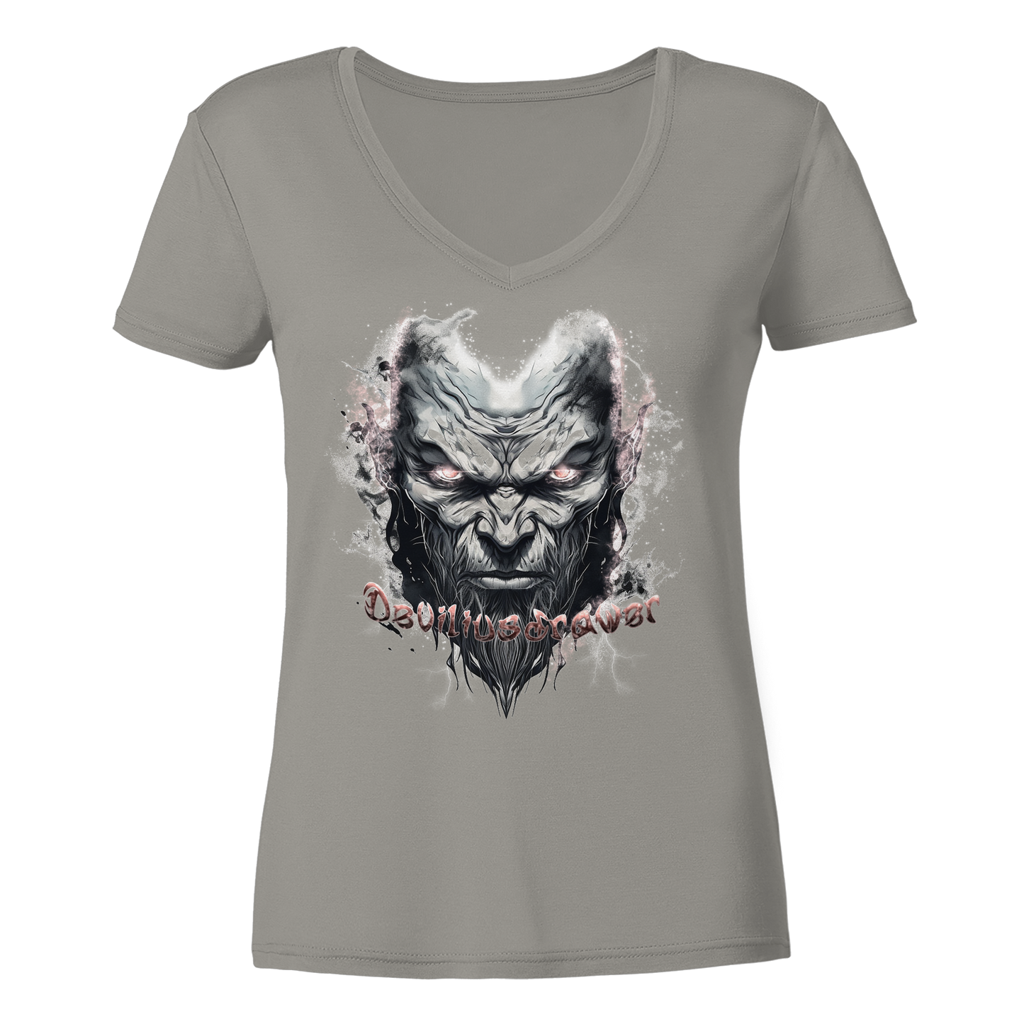 Deviliusdrawer Bad Boy - Ladies V-Neck Shirt