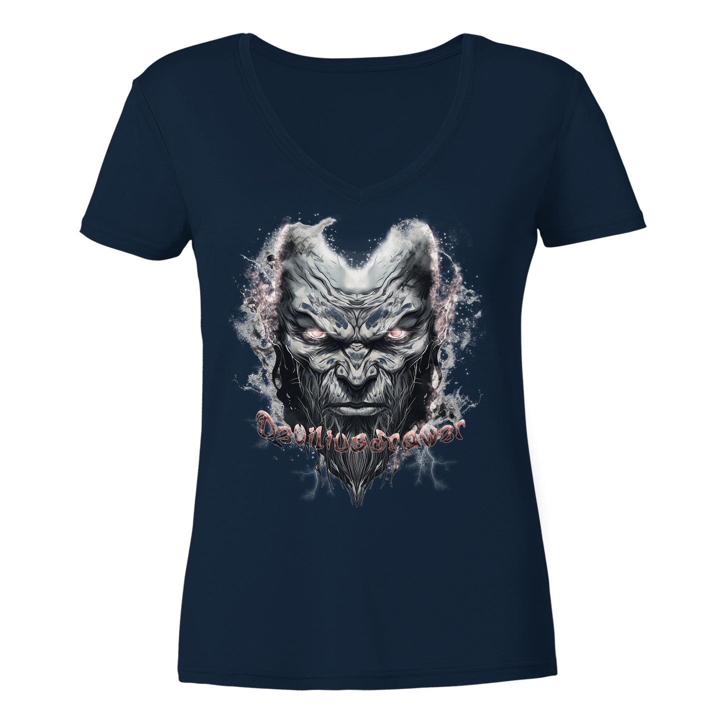 Deviliusdrawer Bad Boy - Ladies V-Neck Shirt