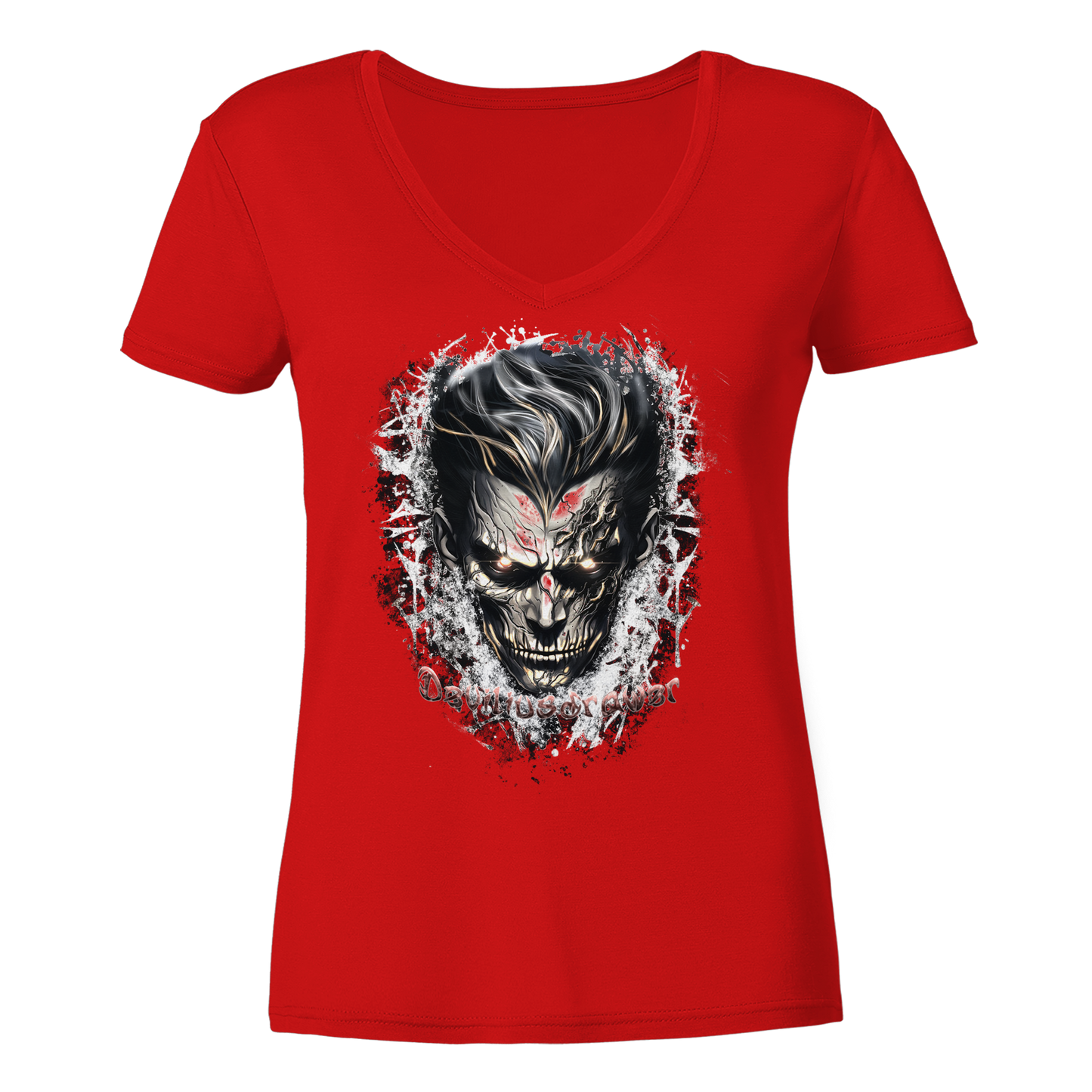 Deviliusdrawer Mechanic Men - Ladies V-Neck Shirt