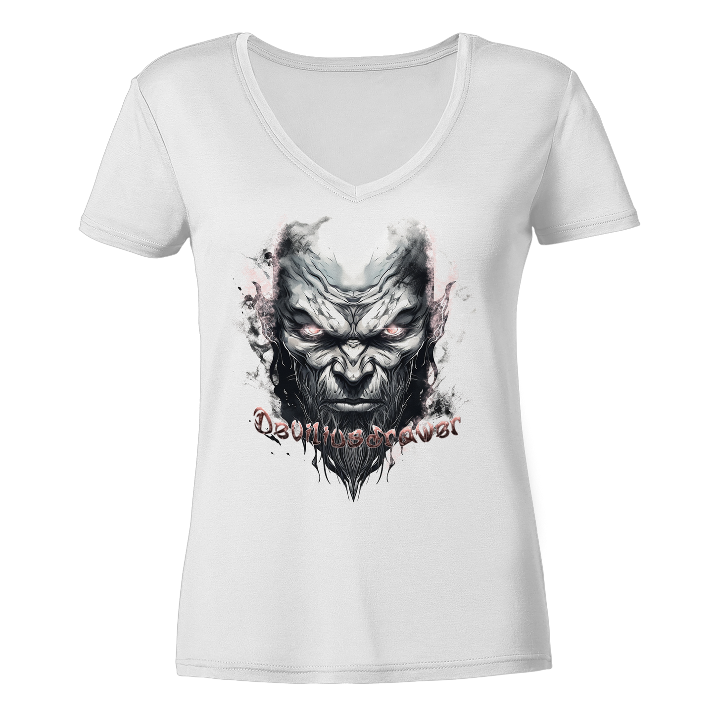Deviliusdrawer Bad Boy - Ladies V-Neck Shirt