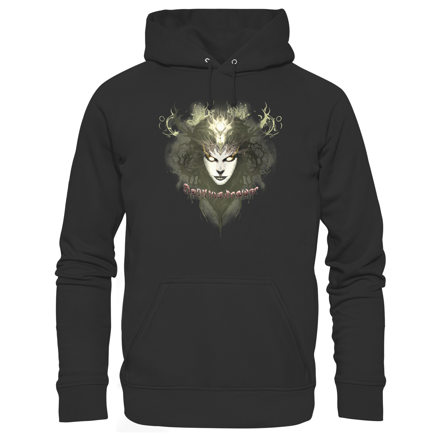 Deviliusdrawer Golden Demonica - Organic Basic Hoodie