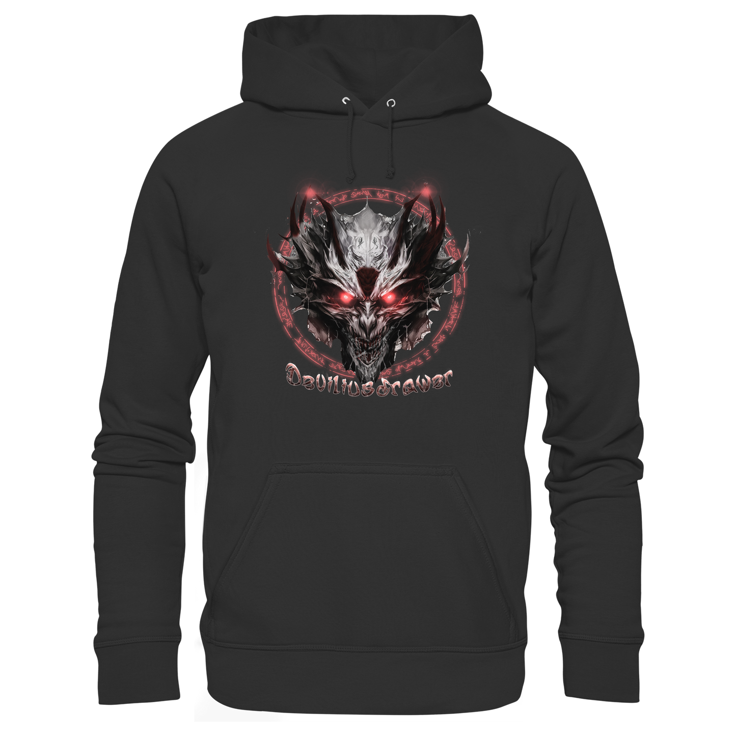 Deviliusdrawer Magic Glow Devil - Organic Basic Hoodie