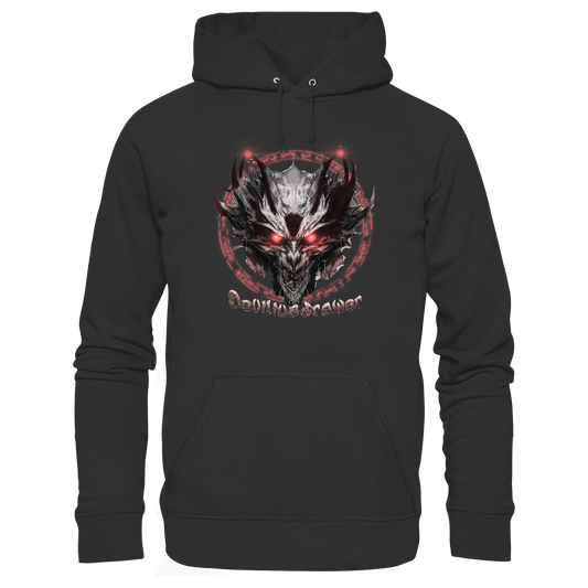 Deviliusdrawer Magic Glow Devil - Organic Basic Hoodie