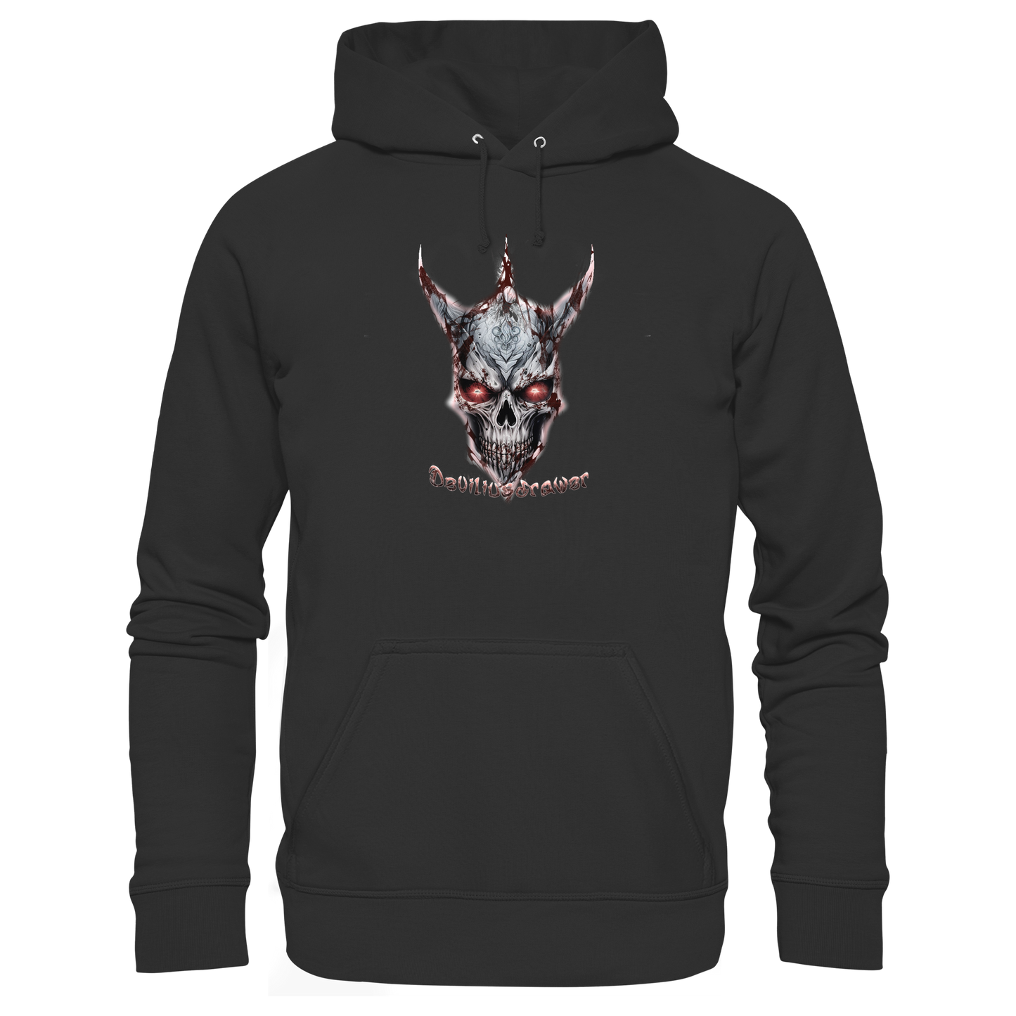 Deviliusdrawer Bloody Skeleton - Organic Basic Hoodie