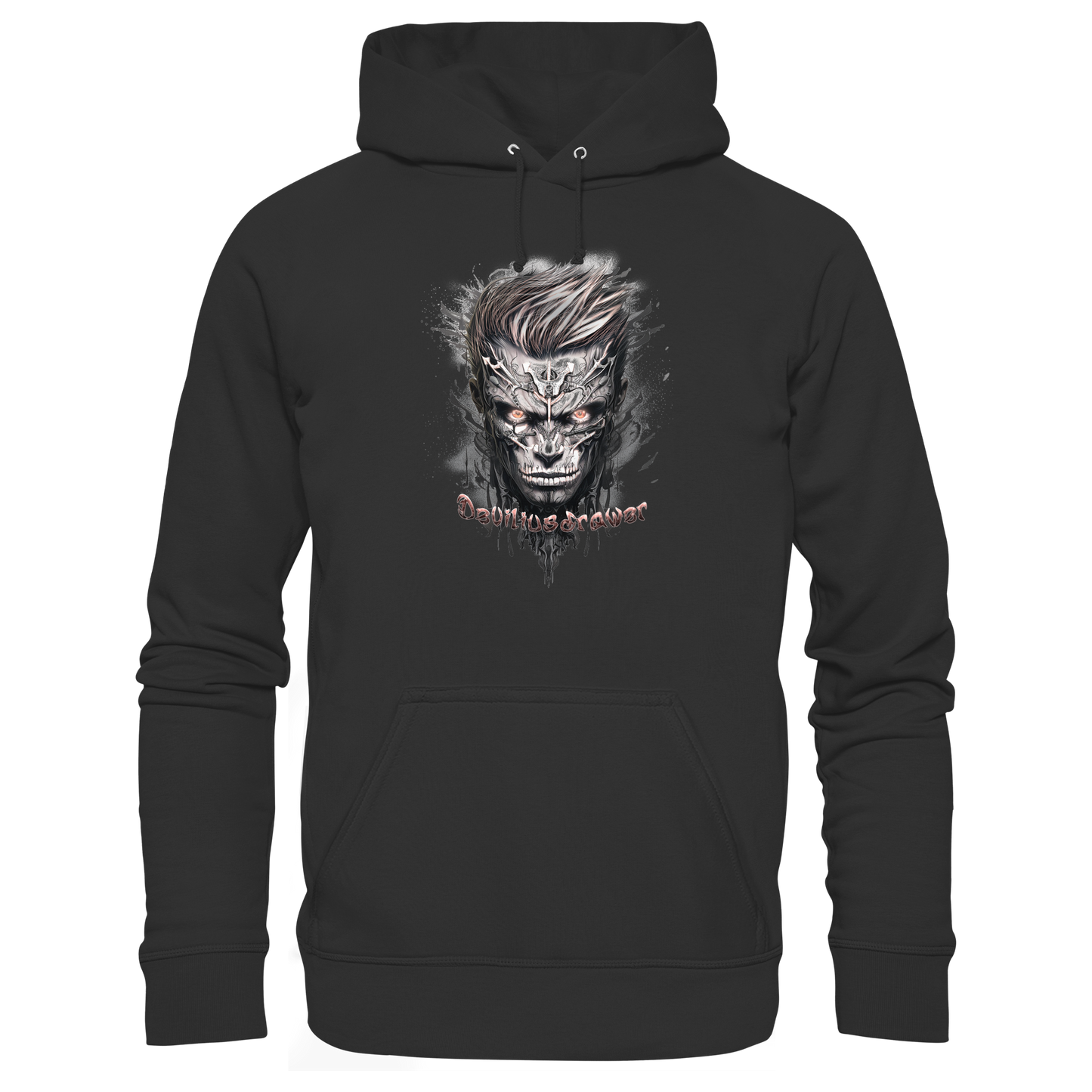 Deviliusdrawer Cyborg Men - Organic Basic Hoodie