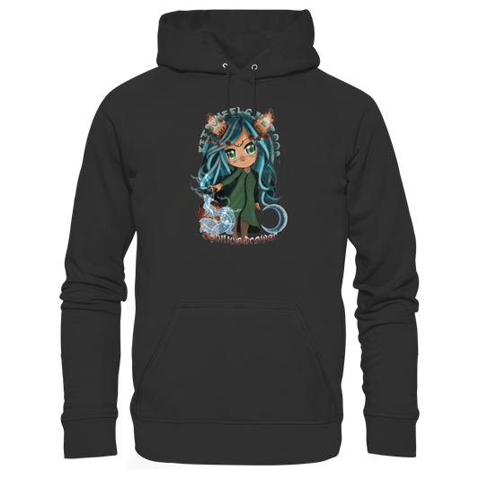 Deviliusdrawer Kitsuneflower - Organic Basic Hoodie
