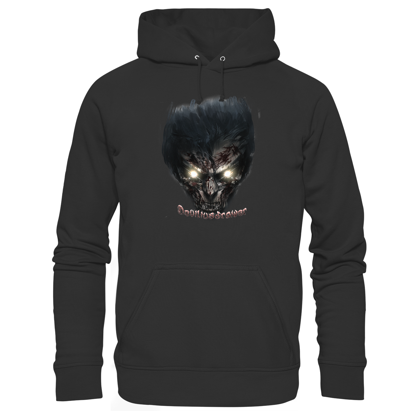 Deviliusdrawer Dark Zombie - Organic Basic Hoodie