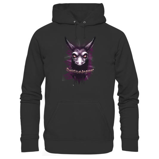 Deviliusdrawer Purple Donkey - Organic Basic Hoodie