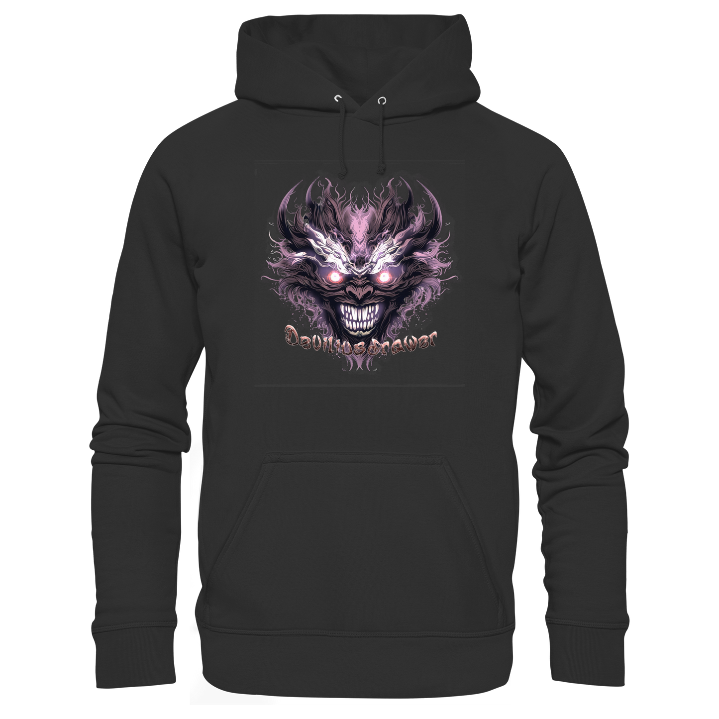 Deviliusdrawer Crazy Mask - Organic Basic Hoodie