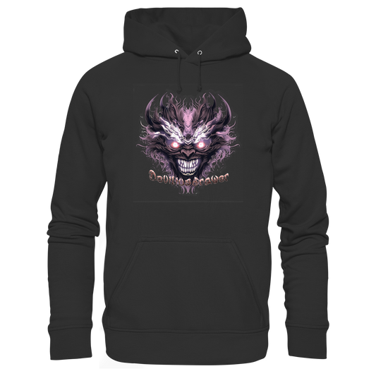 Deviliusdrawer Crazy Mask - Organic Basic Hoodie