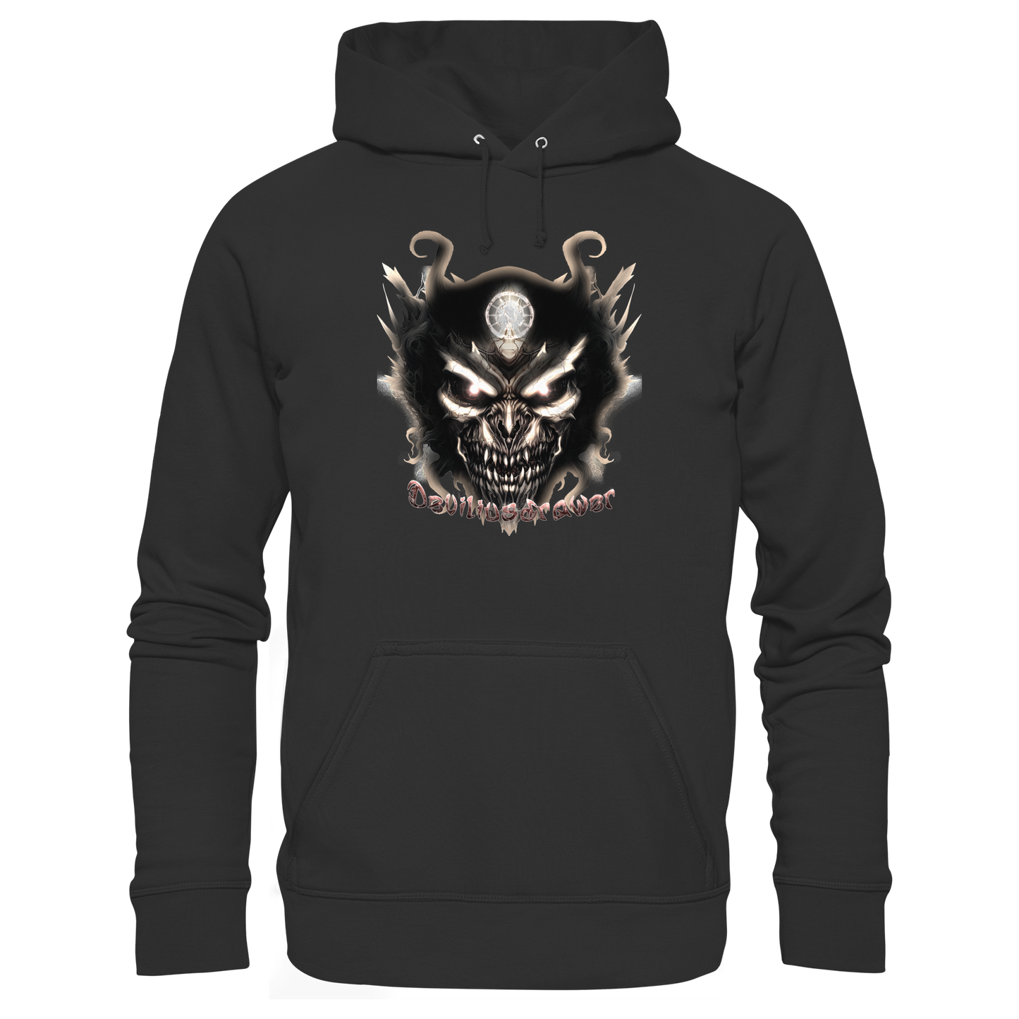 Deviliusdrawer Dark Devil - Organic Basic Hoodie
