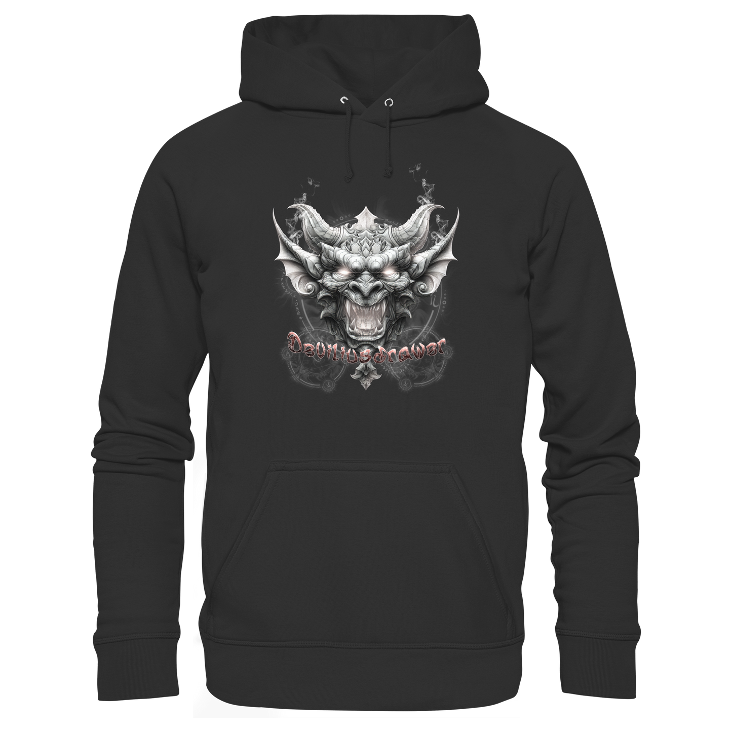 Deviliusdrawer Dark Gargoyl - Organic Basic Hoodie