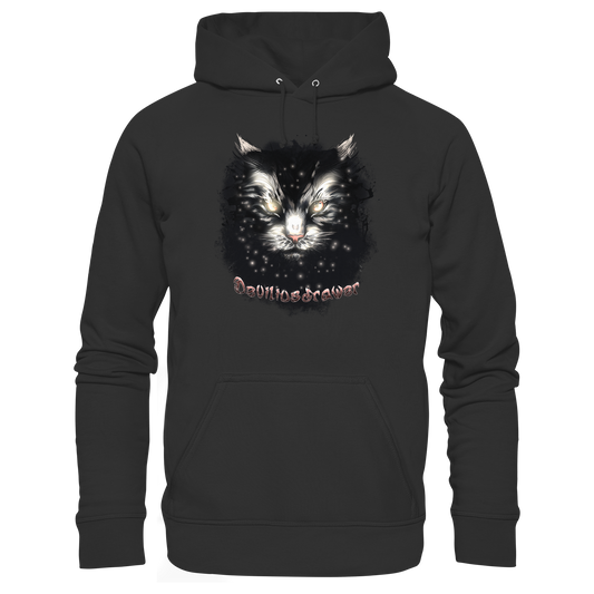 Deviliusdrawer Star Cat - Organic Basic Hoodie