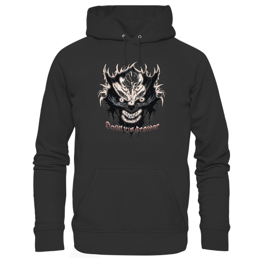 Deviliusdrawer Crazy Glow Devil - Organic Basic Hoodie