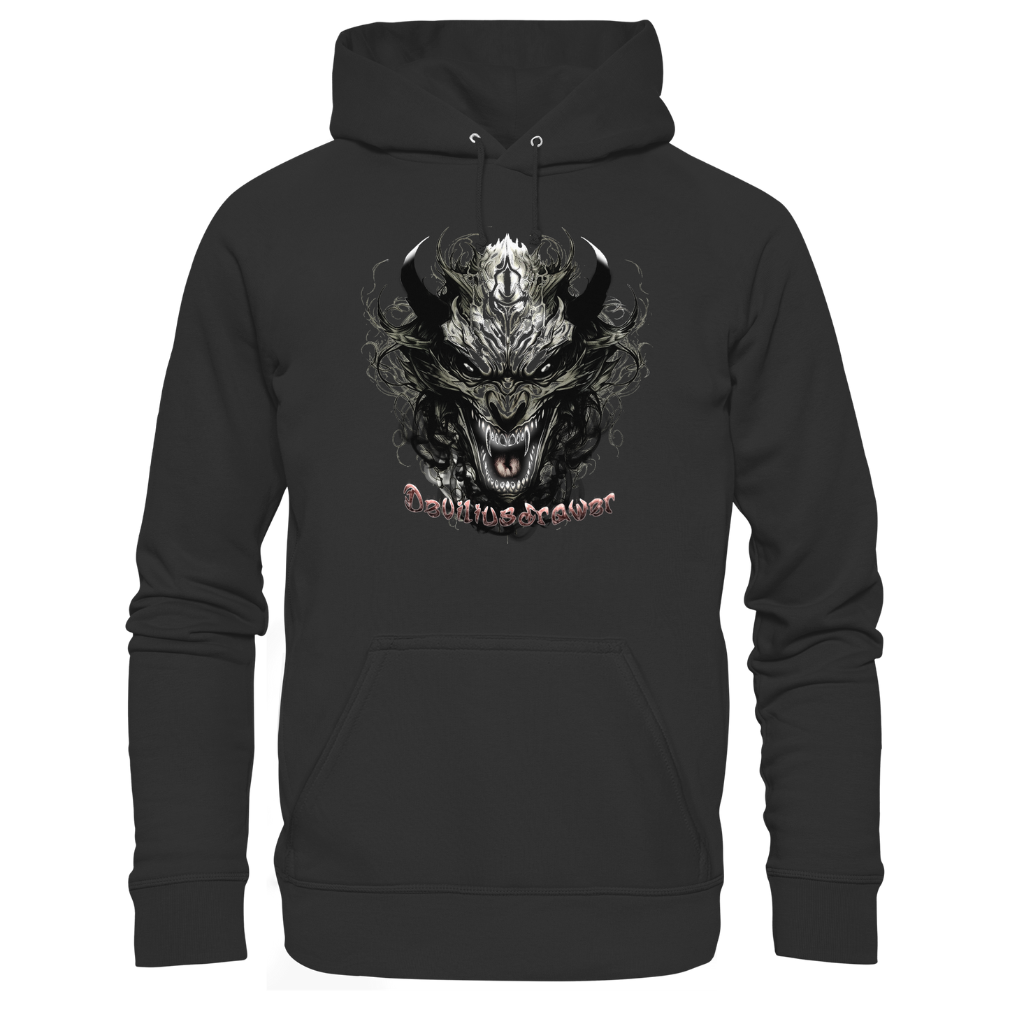Deviliusdrawer Devil Vampire - Organic Basic Hoodie