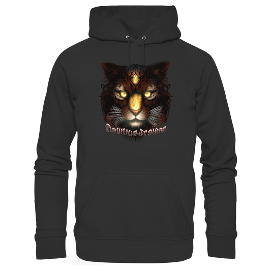 Deviliusdrawer Gold Tigercat - Organic Basic Hoodie