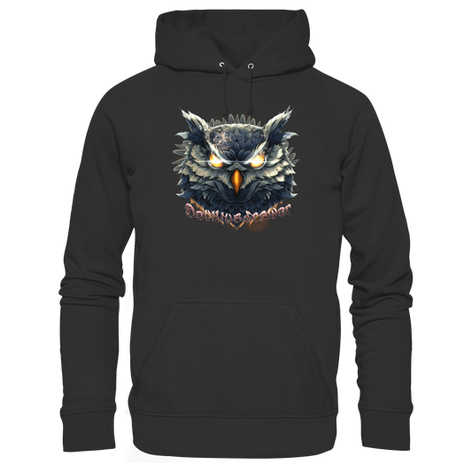 Deviliusdrawer Dark Fire Owl - Organic Basic Hoodie