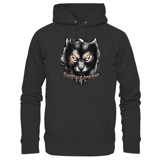 Deviliusdrawer Vampire Cat - Organic Basic Hoodie