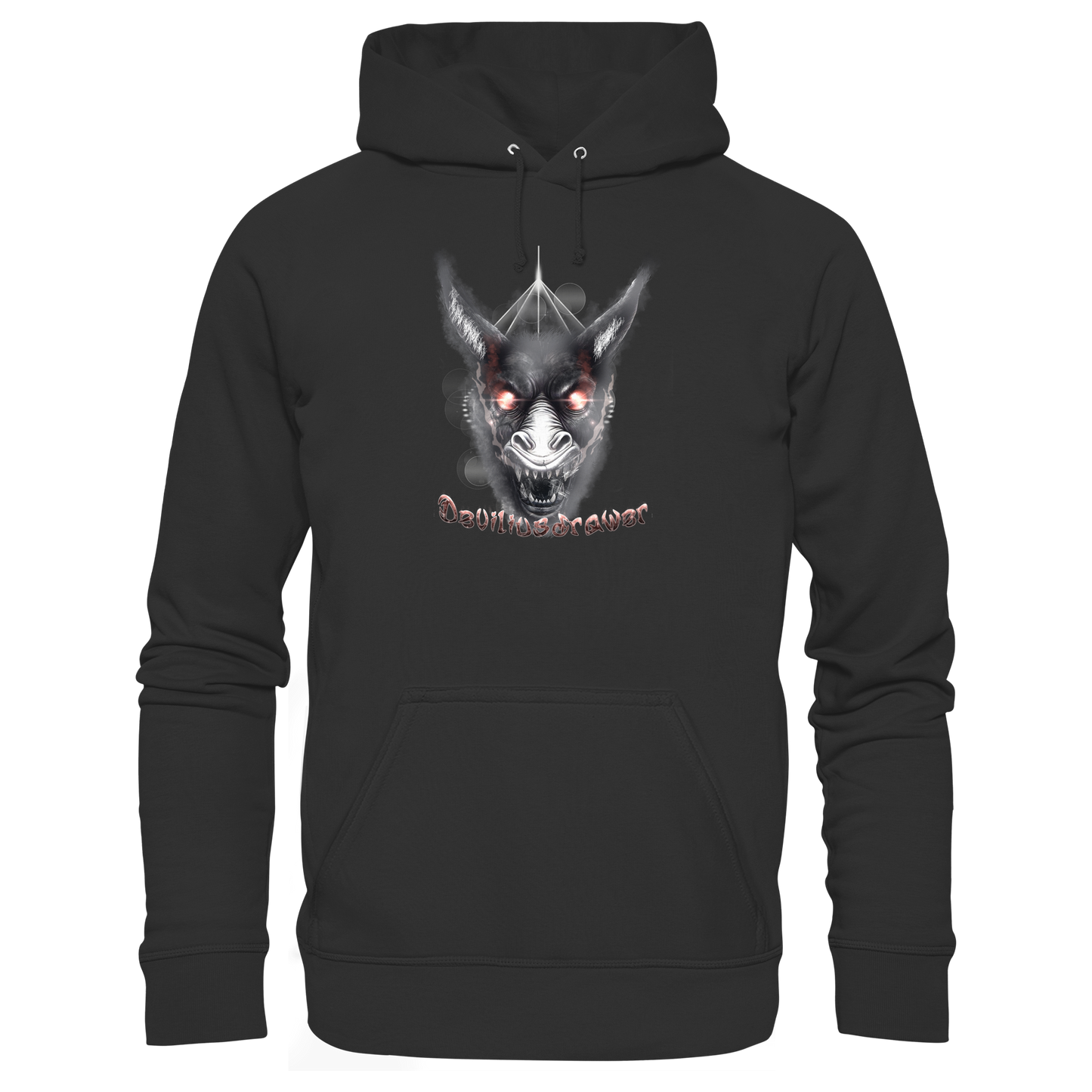 Deviliusdrawer Evil Donkey - Organic Basic Hoodie