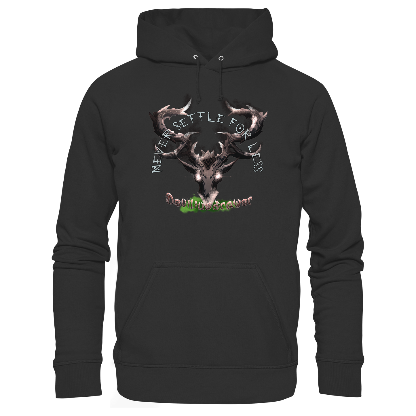 Deviliusdrawer Cruel Deer - Organic Basic Hoodie