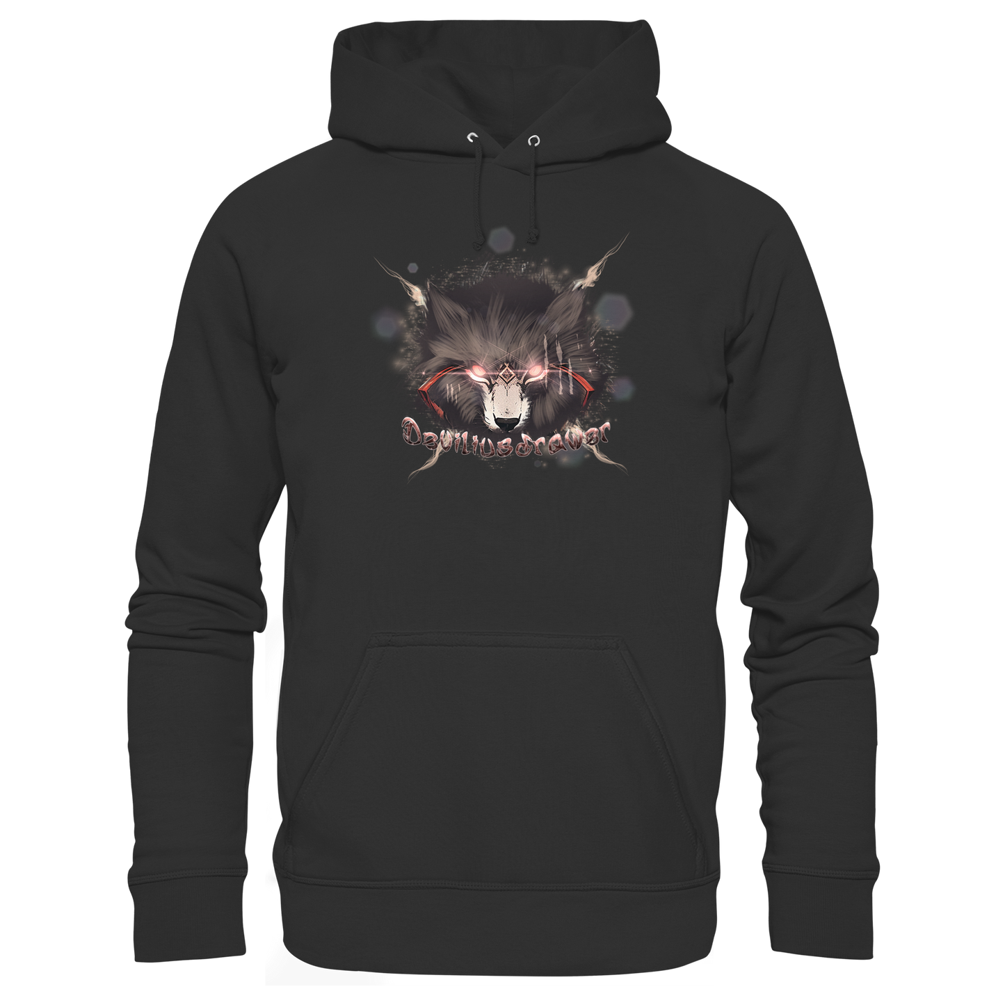 Deviliusdrawer Sparking Wolf - Organic Basic Hoodie